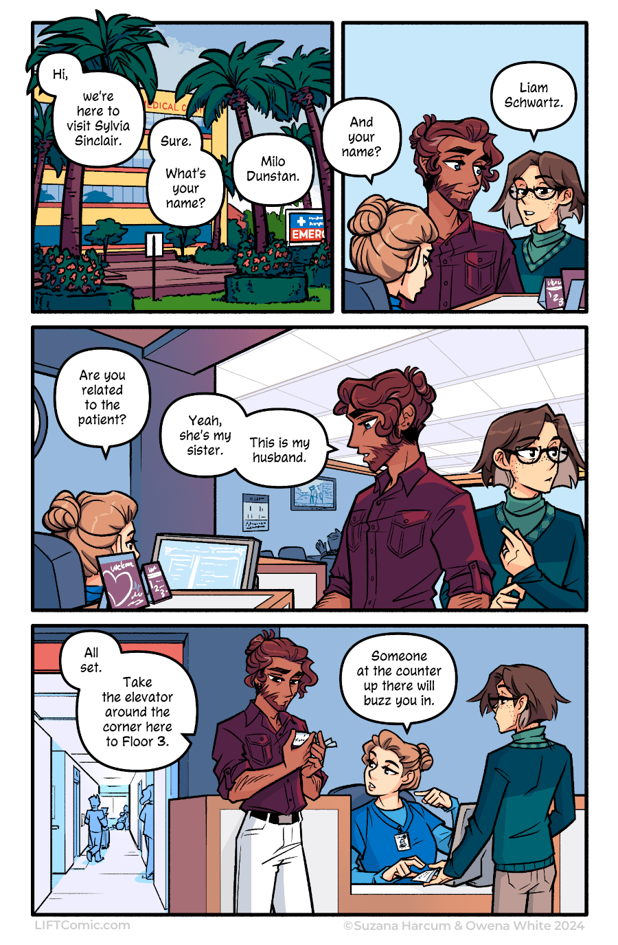 Chapter 1 · Pages 01-02: To Visit Sylvia Sinclair