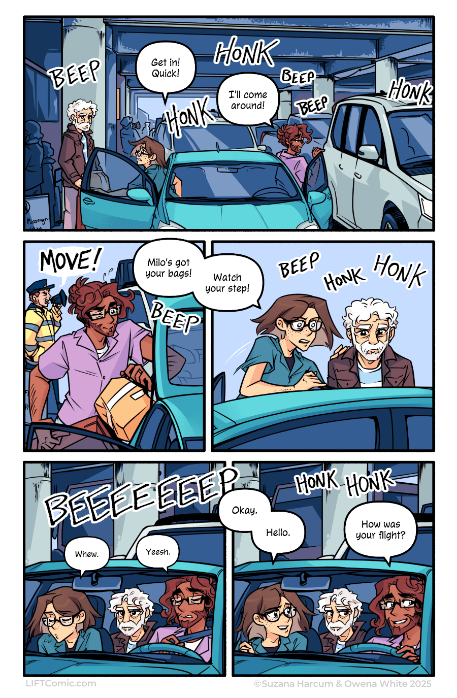 Chapter 3 · Pages 11-13: There He Is