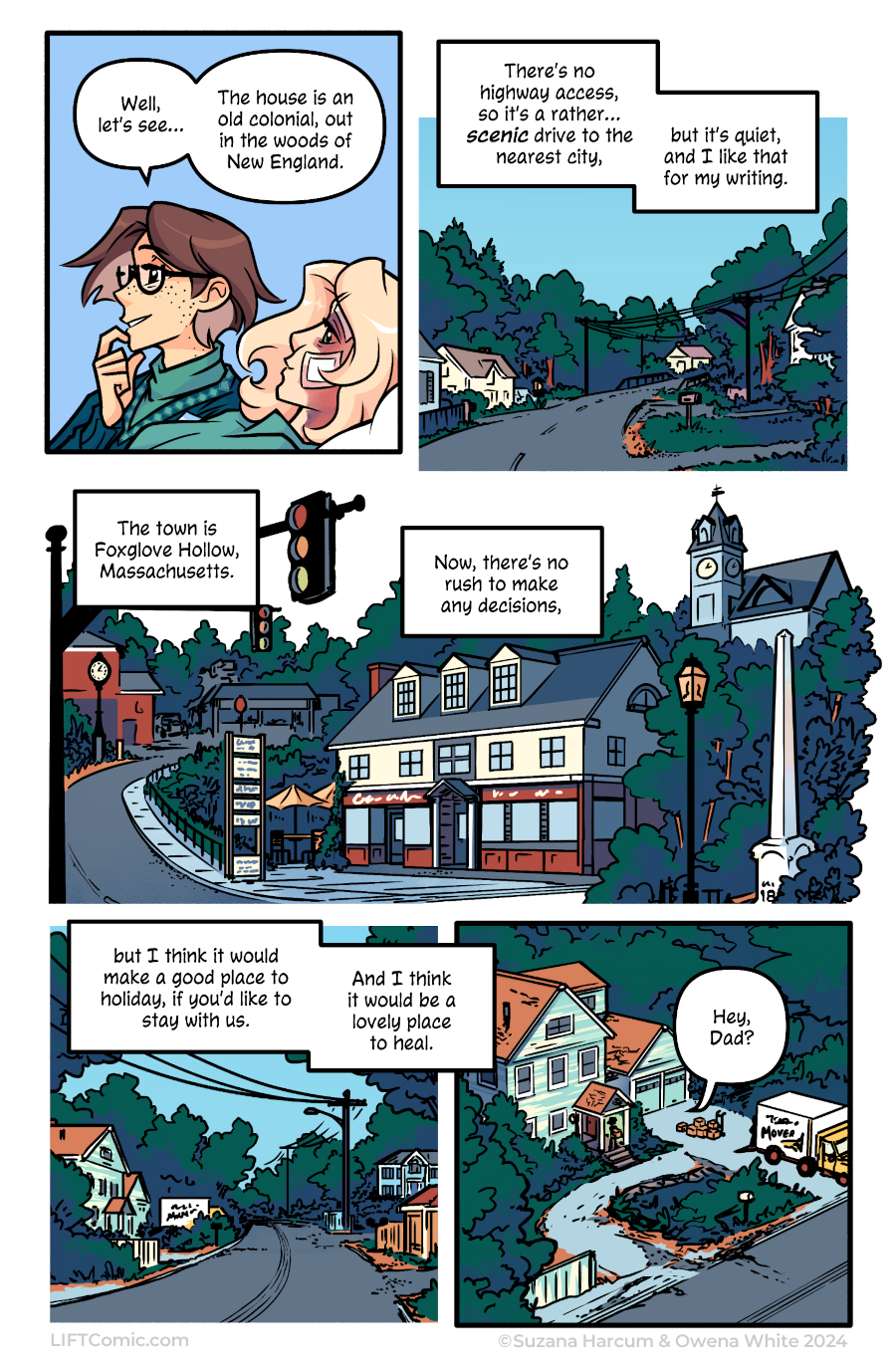 Chapter 1 · Pages 11-14: Foxglove Hollow